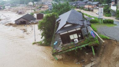 8 Dead, 50 Reported Missing as Heavy Floods Hit Japan