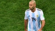 Argentina&rsquo;s Javier Mascherano Announces Retirement After the Team&rsquo;s Exit From 2018 FIFA World Cup