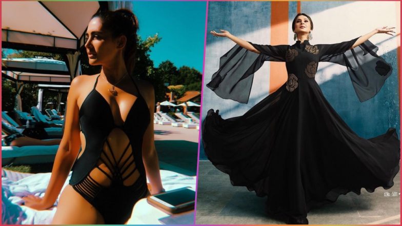 Nargis Fakhri in a Cut-Out Monokini and Jennifer Winget in an Anarkali, These Stars Kill It in Sexy Black
