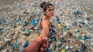 A Sea of Plastic! Photo Showing Mumbai&rsquo;s Juhu Beach Covered in Plastic Waste Goes Viral