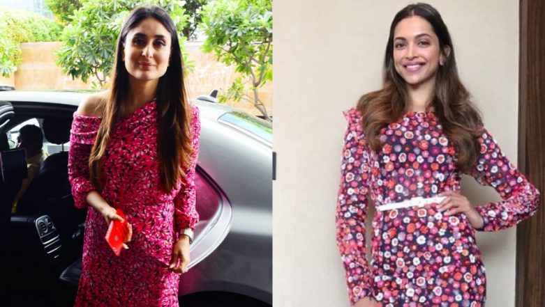 Kareena Kapoor Khan's Latest Outfit Finds Its Twin In Deepika Padukone's  Michael Kors Outfit From 2017 - View Pics | ðŸ‘— LatestLY