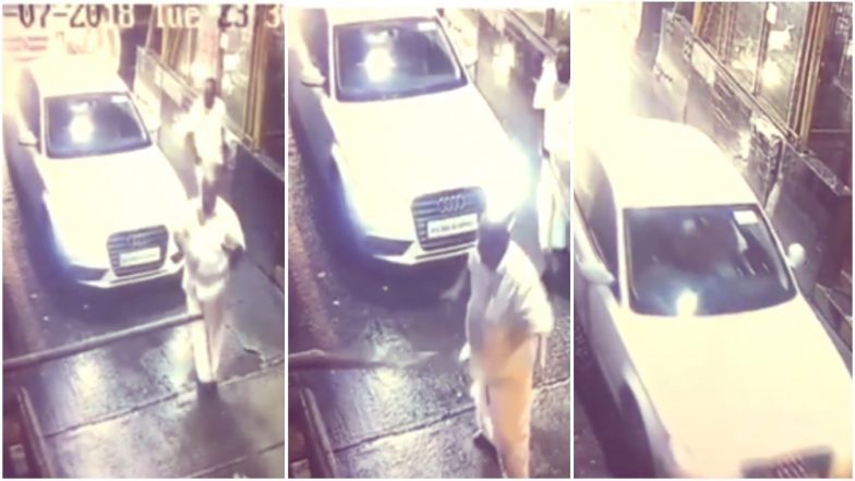 Toll Plazas Continue to Face VIP Terror! Kerala MLA Breaks Stop Barrier As His Luxury Car Stopped at Paliyekkara Toll Booth: Watch Video