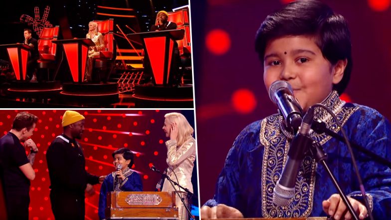 Indian Origin Boy Krishna Performing 'How Deep Is Your Love' and 'Balam Pichkari' Stunned the Judges on The Voice Kids UK, Watch Videos