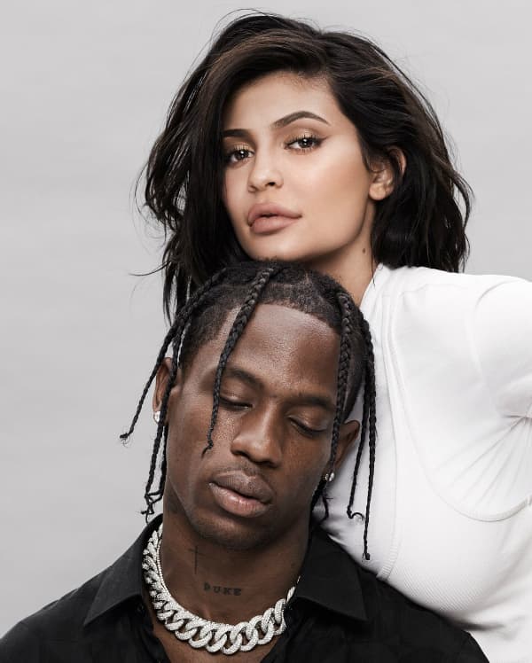 Kylie Jenner Goes Almost Naked Posing With Boyfriend Travis Scott For