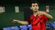 Badminton Association of India Announces Rs 10 Lakh Cash Reward for Shuttler Lakshaya Sen