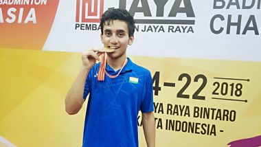 Lakshya Sen Wins Gold For India at 2018 Badminton Asia Junior Championships