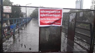 Two Foot Over Bridges at Malad Railway Station Shut, Mumbai Police Warn of Crowd at Only Operational FOB