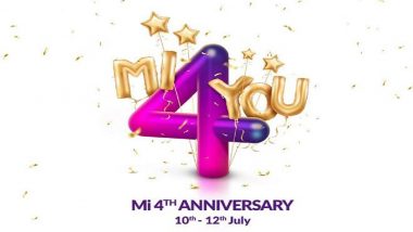 Xiaomi 4th Anniversary Sale: Mi 4 You Sale Starts Tomorrow With Discounts, Cashback and More