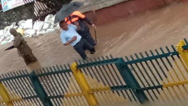 Nallasopara Worst Hit In Mumbai Rains as Railway Tracks Get Submerged in Water; View Pics
