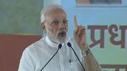 PM Narendra Modi Attacks TMC at Kisan Kalyan Rally in Midnapore, Says 'Even Doing Puja Has Become Difficult in West Bengal'