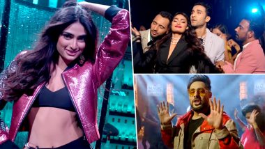 Nawabzaade Song Tere Naal Nachna: Athiya Shetty Shows Off Her Groovy Moves to Badshah's Rap - Watch Video
