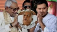 Nitish Kumar Hits Back at Tejashwi Yadav, Says 'Won't Inquire About Lalu Prasad Yadav's Health Now Onwards'