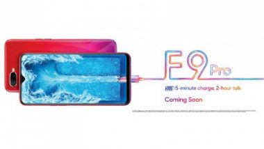 Oppo F9 Pro Smartphone with Waterdrop Display Teased; Coming to India Soon