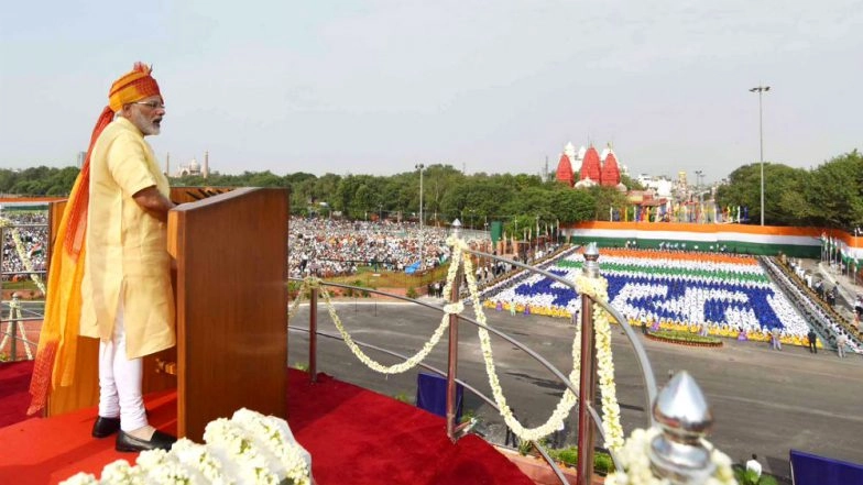 Independence Day 2018 Speech: Doordarshan Ties up With Google And YouTube For Live Streaming of PM Narendra Modi's Red Fort Address