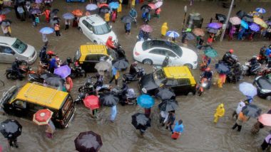 Mumbai Rains Forecast: Heavy Rainfall Likely to Hit Raigad, Thane and Palghar Today, City to Witness Downpour for Next 5 Days