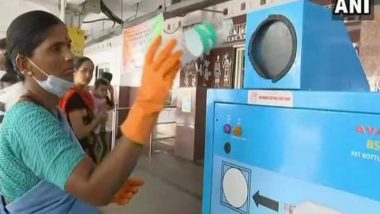 Railways to Install Plastic Bottle Crushing Machines at 2,000 Stations