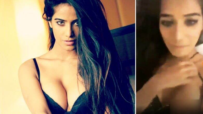 Oops! Poonam Pandey suffers nip-slip during live Instagram video