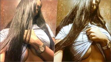 Poonam Pandey Shares Pic Removing Her Bra & Exposing Underboob During #BRAMEX Match and Nobody Is Surprised!
