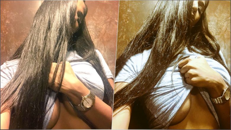 Punam Pandy Hot Xxxc - Poonam Pandey Shares Pic Removing Her Bra & Exposing Underboob During  #BRAMEX Match and Nobody Is Surprised! | ðŸ‘ LatestLY