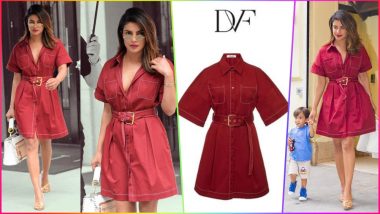 Priyanka Chopra Steps Out in Style Wearing DVF Shirtdress Worth Rs 30,000 – Quite Affordable, Right?