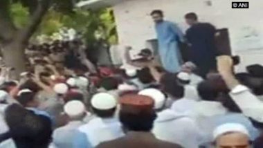Protests Staged Against Pakistan Army over ANP leader Haroon Bilour's Death
