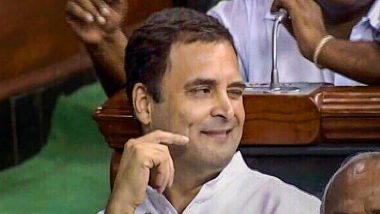Rahul Gandhi Winks in Parliament Again, This Time During Rafale Debate! Watch Video