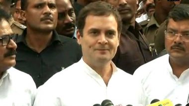 Karunanidhi is a Tough Person, Says Rahul Gandhi After Meeting DMK Chief at Kauvery Hospital in Chennai