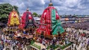 Jagannath Puri Rath Yatra 2018 Live Streaming: Watch Telecast of Lord Jagannath's Procession From Odisha