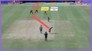 Weirdest Wide Delivery Ever! Watch Windies Bowler Sheldon Cottrell Deliver a 'No-Ball Shocker' vs Bangladesh