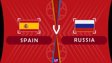 Spain vs Russia, Live Streaming of Round of 16 Football Match 3: Get Knockout Stage Telecast & Free Online Stream Details in India for 2018 FIFA World Cup