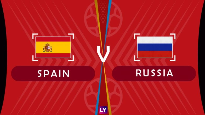 Spain vs Russia, Live Streaming of Round of 16 Football Match 3: Get Knockout Stage Telecast &amp; Free Online Stream Details in India for 2018 FIFA World Cup