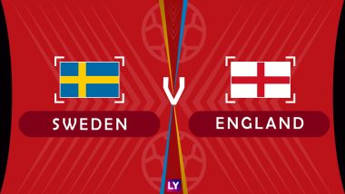 Sweden vs England, Live Streaming of Quarter-Finals 3: Get Knockout Match SWE vs ENG Telecast & Free Online Stream Details in India for 2018 FIFA World Cup