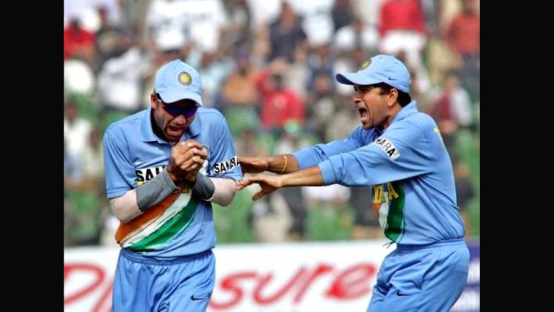 Sachin Tendulkar Tweets Greetings on Mohammad Kaif's Retirement: Watch Conversation Between Former Indian Players!
