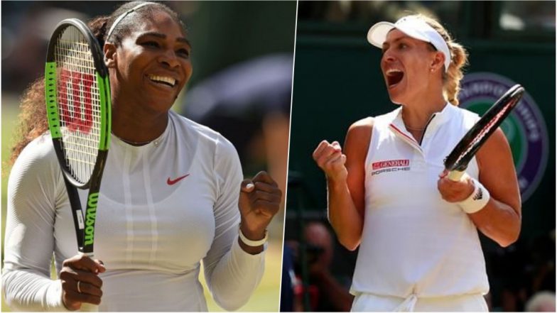 Serena Williams vs Angelique Kerber, Wimbledon 2018 Live Streaming: When and Where to Watch the Women’s Singles Tennis Final Match in India?