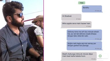 Zomato Customer Care’s Chat With Mumbai Man in Shuddh Hindi Is Going Viral and We Can’t Stop Smiling