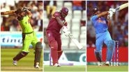 Chris Gayle Equals Shahid Afridi's Record for Most Sixes: List of Top 10 Batsmen With Maximum Number of Sixes in International Cricket