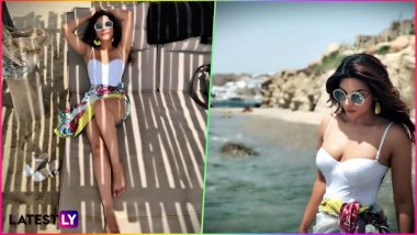 Shama Sikander Sexes It Up With a White Monokini on a Mediterranean Holiday, Continues to Scorch Instagram
