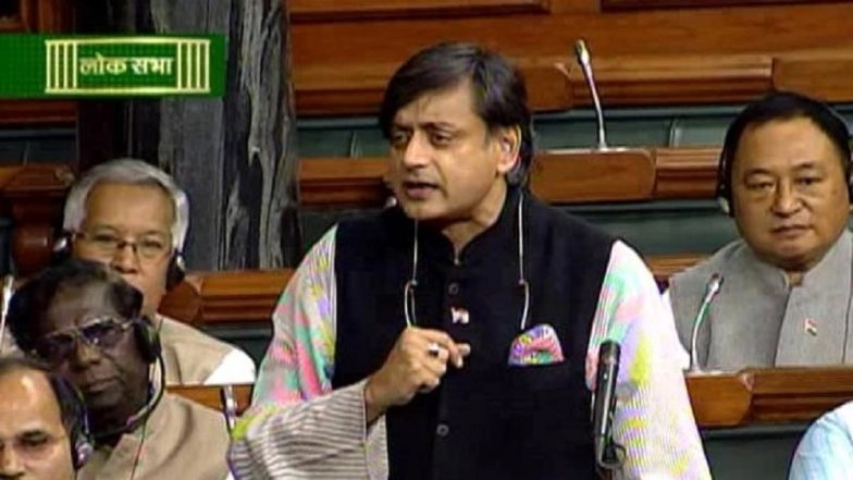 No-Confidence Motion: Failures of BJP Came to the Fore, Says Shashi Tharoor