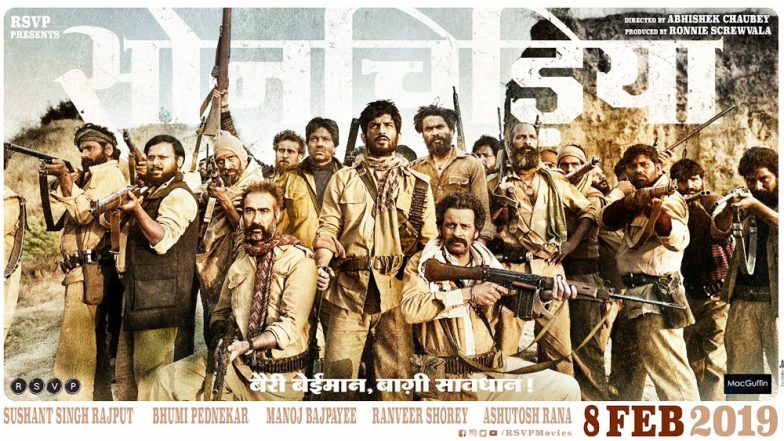 Son Chiriya Poster: Sushant Singh Rajput – Bhumi Pednekar’s Crime Drama to Release on 8th February 2019