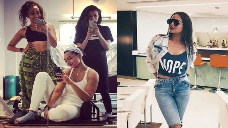 Sonakshi Sinha Doing Core Stix and Pilates in Her Instagram Fitness Video Is Simply #FitnessGoals