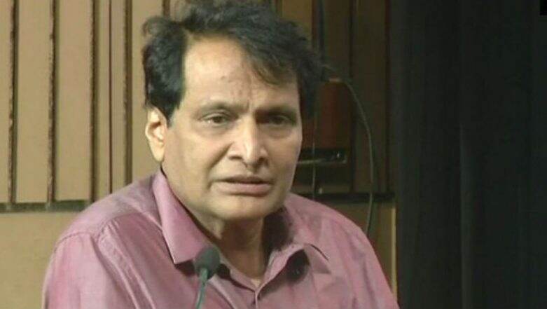 Suresh Prabhu Donates One Month's Salary