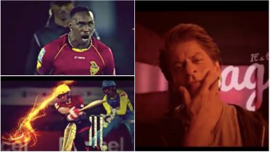 Shah Rukh Khan, Dwayne Bravo Star in Trinbago Knight Riders’ Anthem Ahead of CPL T20 2018, Watch Video