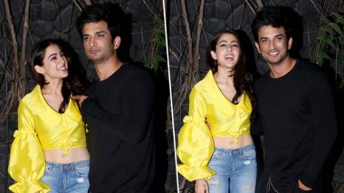 5 Pictures of Sara Ali Khan and Sushant Singh Rajput From Kedarnath Wrap-Up Party That Prove They Share a Crackling Chemistry