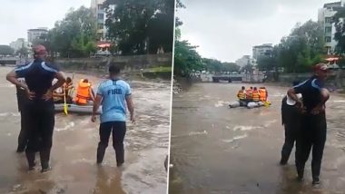 Mumbai Rains: Two Boys Go Missing in Dombivali Nullah; Search and Rescue Operation Underway