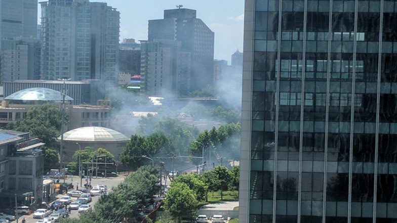 Blast near U.S. Embassy in Beijing Caused by 'Suspected Firecracker Device' say Chinese Police