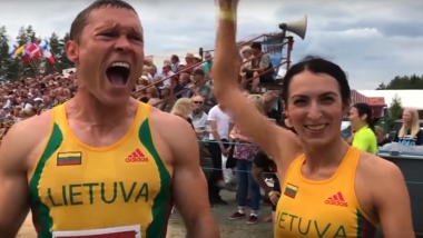 World Wife-Carrying Championship Title 2018 Grabbed by Lithuanian Couple in Finland; Watch Race Video