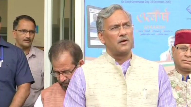 Uttarakhand Weather Update: CM Trivendra Singh Rawat Cancels Holidays of Officers Citing Heavy Rains & Flood Alert
