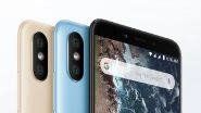 Xiaomi Mi A2 Smartphone Launching Today in India; Watch the Live Streaming & Online Telecast Here