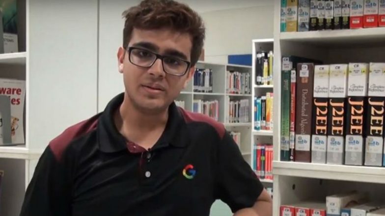 Aditya Paliwal, a 22-Year Old IIIT- Bengaluru Student, Gets Job at Google With an Annual Package of Rs 1.2 Crore