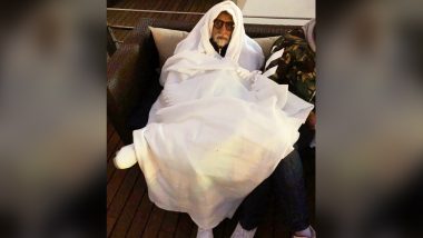 Amitabh Bachchan’s Trip to ‘Cold’ Russia for 2018 FIFA World Cup Turns Him Into ET, Fans Call Him ‘Cute Ghost’